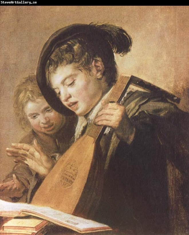 Frans Hals Two Singing Boys